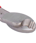 Close-up of Heavy Duty Manual Cable Cutter for Aluminum and Copper Wires, showing cutting blades with ratcheting mechanism