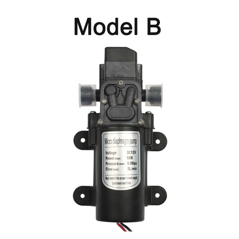 Heavy Duty 12V Automatic Electric Diaphragm Water Pressure Pump With Submersible Design For High Efficiency Fluid Transfer And Chemical Dosing Applications Quiet Operation And Durable Build Guaranteed Satisfaction