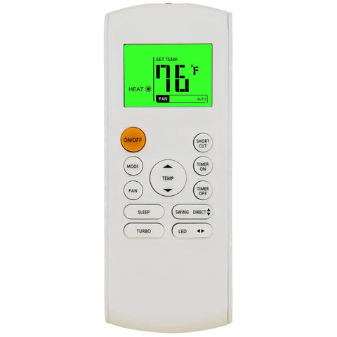 Universal Infrared Remote Control With Wall Mounting Bracket Easy Plug And Play Setup For Ductless Mini Split Air Conditioner Solid Replacement For Custom Home Systems No Hassle Operation Quick Swap Design