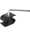 Alloy Wheelchair Pipe Clamp Multi Use Umbrella Stand Footrest Mount And Accessories Adjustable Clamp with Wrench shown