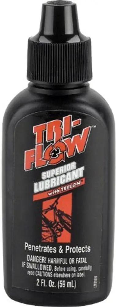 2 Oz Squeeze Bottle Lubricant For Fast Penetration And Dirt Buildup Prevention, black bottle with orange label, industrial use