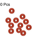Silicone O Ring 4mm OD 1mm ID 1.5mm Thick VMQ Seal Gasket Red Pack Of 50 For CO2 And Travel Mugs Go To Replacement