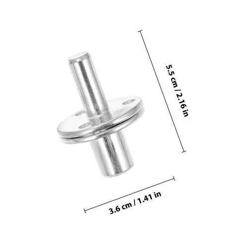 Beefy Bed Column Fastening Kit 5 Set iron connector with smooth finish and dimensions for simple furniture repair
