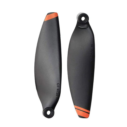 Low Noise Quick Release Drone Propellers 24 Pcs For Mini 2 Mini SE Mini 4K Replacement Blades Lightweight Durable Orange
