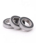MR18307 Sealed Cartridge Bearing For Your Bike Hubs 18mm Inner By 30mm Outer By 7mm Width With Orange And Black LBlu Seals Two Pack
