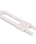 U Shape Cabinet Door Locks For Kid Proofing Double Doors Simple Install Child Safety Latches, ABS material