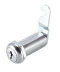 Sturdy One And A Half Inch Cam Lock Set For Cabinets With Long Cylinder Keyed Different Fits Panels Up To One And Three Eighths Inch Thick Chrome