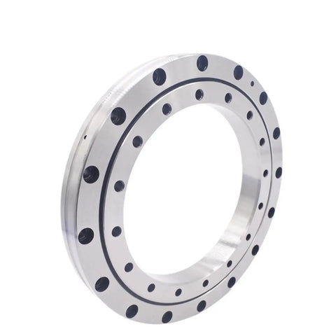 Pro Grade Cross Roller Bearing 280 X 355 X 25.4 showing precision chrome finish, designed for industrial robot joints and CNC tools.