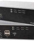 Dual Head Dvi Optical Kvm Extender Rx Module Links Two Pc Rigs Over Fiber Runs Up To 3280 Feet With Crisp Wuxga Playback And Bulletproof Usb Control Everyday Hustle showing ports on receiver and transmitter.