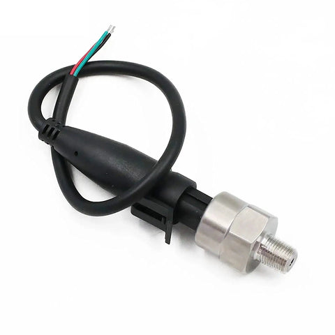 Beefy 150 PSI 1/8 NPT Pressure Transducer Sensor For Cars Autos Motorcycles And Boats Stainless Steel Oil Pressure Transmitter