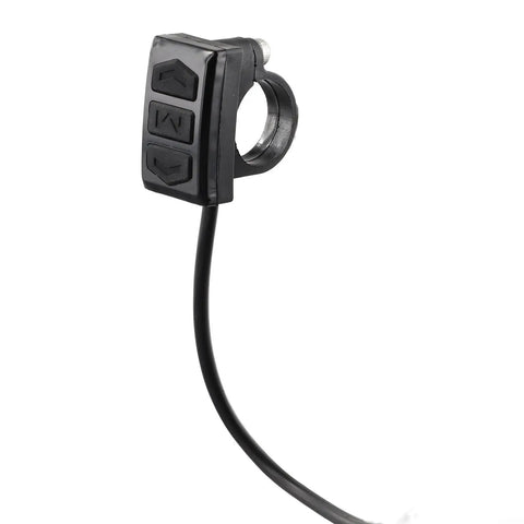 5 Pin E Bike LCD Display Screen For Electric Scooters And Bikes, Speedometer Panel With Control on handlebar mount