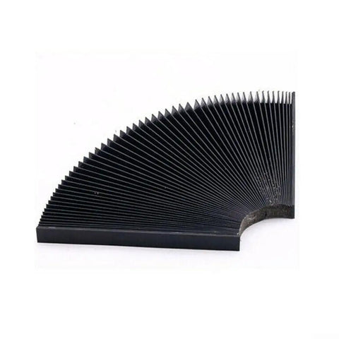 Flexible Accordion Bellows Cover For Milling Machines With Lead Screw Guard Against Oil And Dust, Built To Last Three Proof Cloth Rail Shield