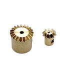 0.4 Module Bevel Gear Set 0.4M 10T 20T 90 Degree Miter Gear For 1 To 2 Transmission in metal showcase