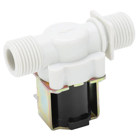 Normally Closed Solenoid Valve G1/2 Threaded Heavy Duty Brass Nylon For Refrigeration And Drip Irrigation Leak Proof High Flow Simple Hook Up Built Tough