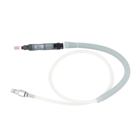 Heavy Duty Mini Air Die Grinder Kit With 70000 Rpm Speed And Dual Collets tool attachment with sanding bit and hose.