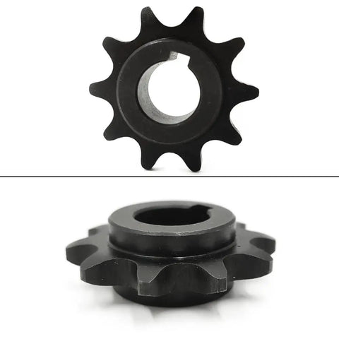 KT196 Drive Sprocket 10 Tooth For Coleman Go Kart 420 Chain 5 8 Bore 3 16 Keyway Heavy Duty Replacement Fits Hammerhead Mudhead 80T Go Kart Sprocket