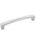 Solid Core Kitchen Cabinet Pulls 1 Pack 12 Inch Center to Center Chrome Crest Collection Luxury Handles for Cabinets Doors and Dresser Drawers