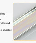 Close-up of Heavy Duty Ball Bearing Drawer Slides 14 Inch with blue sealing, galvanized surface for anti-rust durability.