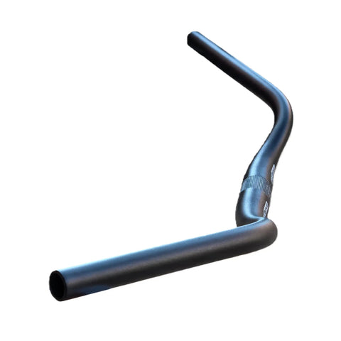 Retro Moustache Handlebar For Road And Urban Bikes, 31.8mm Clamp, 640mm Wide Aluminum 6061, Fits 22.2mm Grips And Bar Ends