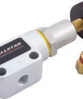 Dial In Your Front To Rear Brake Bias With This Sweet Proportioning Valve featuring a Quick Twist Knob and two included line adapters.