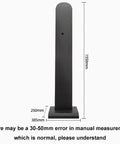 Heavy Duty EV Charger Holder Outdoor Rain Ready Waterproof Cable Protection Box Galvanized Steel Wall Mount with dimensions.