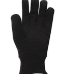 Ramie Cotton Jersey Glove With Clute Pattern For Work Mens Size Brown Budget Friendly Style Soft Knit Wrist Cuff Comfortable Fit