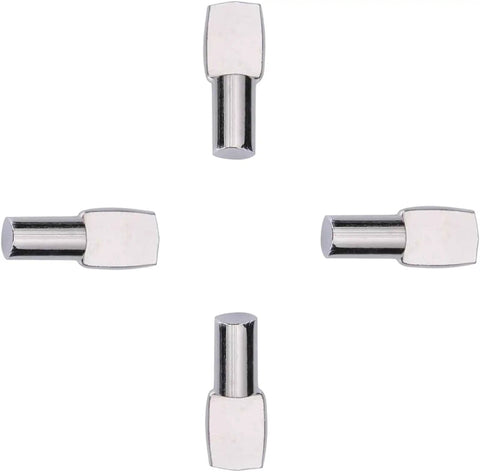 Set Of 120 Spoon Shape Shelf Pins In 5mm Diameter Stainless Steel For DIY Projects Anti Rust Cabinet Hardware Durable Shelf Supports