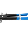 Top Tier Rivet Nut Tool Kit with 86 Wrench Threaded Insert Pieces For Furniture Car Trailer Boat Repair And Diy Projects Made To Go Hard On Any Heavy Metal Job Out There blue-handled steel rivet nut tool