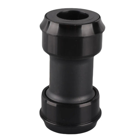 PF30 24mm Press Fit Bottom Bracket For Mountain Bikes With Beefy Aluminum Alloy Body And Sealed Bearings Ultra Lightweight BB For PF30 Frames With Smooth Friction Free Rotation Durable Crankset Part For Trail Ready Rides black press fit bottom bracket
