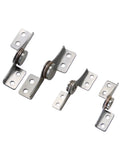 Through-hole damping torque hinge, 304 stainless steel, free-stop blade, 3-piece set