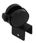 1.5 Inch Furniture Caster Wheels With Swivel And Brakes, Locking, U Bracket Mounting, 40mm Diameter Wheel, Front View