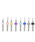 Pro Grade Mini Tungsten Steel Drill Bits Set for PCB Circuit Board, 10 Pieces, 0.3 to 1.2 mm Precision Micro Drill Kit