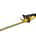Powerful 20V Max Cordless Hedge Trimmer With 22 Inch Laser Cut Blade, Tool Only, lightweight design, yellow and black handle