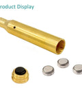 Laser Bore Sight Cartridge For 30 06 25 06 And 270 Caliber Rifles With Red Dot Alignment and Batteries