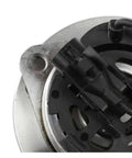 Close-up of Chevy Malibu Front Wheel Hub Pair 2004-2012 Driver And Passenger Side 5 Stud 5 Lug With Ball Bearing 30-Spline Replacement