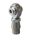 Rock Solid Heavy Duty Rose Joint Rod Ends With M12 Right Thread for Suspension Steering and Linkage Upgrades, close-up view.