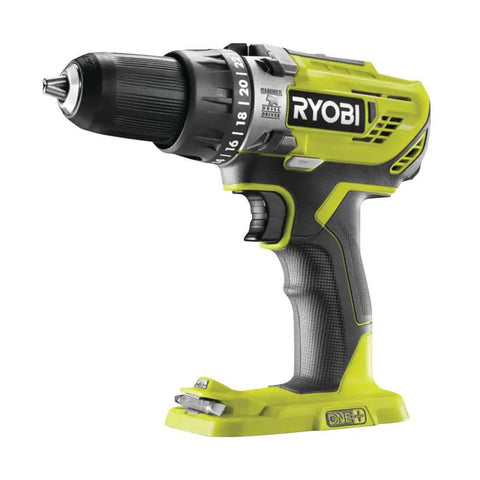 Top Notch 18 Volt Power Tool Combo Kit Featuring A Killer Impact Drill Driver and Smooth Cordless Jigsaw showing Ryobi impact drill driver.