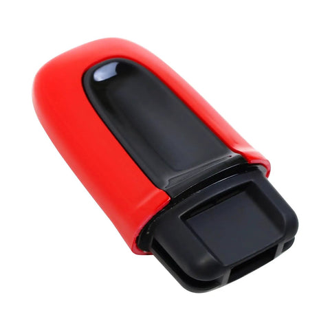 Red ABS Start Stop Button Cover For Porsche Macan Cayenne 2011 To 2017 718 2016 To 2024 Cayman 2013 To 2016 911 2013 To 2018