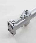 Invisible Hidden Door Closer With Hydraulic Buffer For Your Go-To Home Security Adjustable 40-65kg Stainless Steel Square Mount