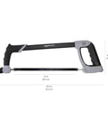 Heavy Duty 12 Inch Bi-Metal Hacksaw Blades 4 Piece Set With Super Sharp Killer Edge Cutting 5 10 18 24 Tpi Options, adjustable handle
