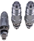 Three Pack Fuel Injectors For 803 801 801.4 801.5 801.6 8010 8015 8017 8018-02 Construction Equipment Engines, three metal injectors