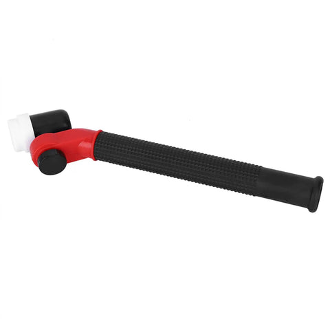Air Cooled Welding Torch Head With Flexible Neck For Multi Angle Welding, Lightweight, One Hand Operation, Easy Replacement, Durable Weld Equipment Accessory For Any Metal Work, black and red design