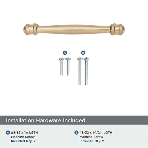 10 Pack 5 Inch Hole Center Brushed Brass Cabinet Pulls Solid Heavy Duty Satin Handles For Kitchen Drawers Bathroom Vanity Furniture Hardware with installation hardware.