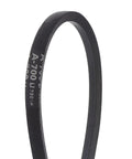 Close-up of V Belt For Machinery A700 700mm Inner Length 13mm Wide 8mm Thick Rubber Drive Belt showing textured surface.