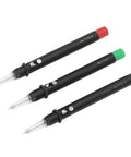 Auto Oil Pen With Stable Base For Watch Lubrication And Movement Maintenance in black with red, green, black caps