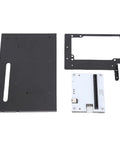 Plug And Play Usb4 External Gpu Dock Station With Pcie 16x Graphics Enclosure For Gaming Laptops Adding Beast Mode Performance Via Rapid 40gbps Bandwidth And Atx Mount Bracket featuring metal components for desktop GPU installation.