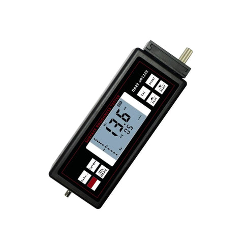 Hassle Free Portable Surface Roughness Tester With Faster Digital Reads For Spot Checking Metal Wood Plastic Finishes, digital display and buttons.
