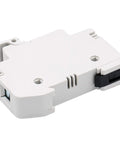 5-Pack Solar PV DIN Rail Fuse Holder 1 Pole 30A 1000VDC And 32A 690VAC High-Voltage Rated RT18-32 white rectangular unit