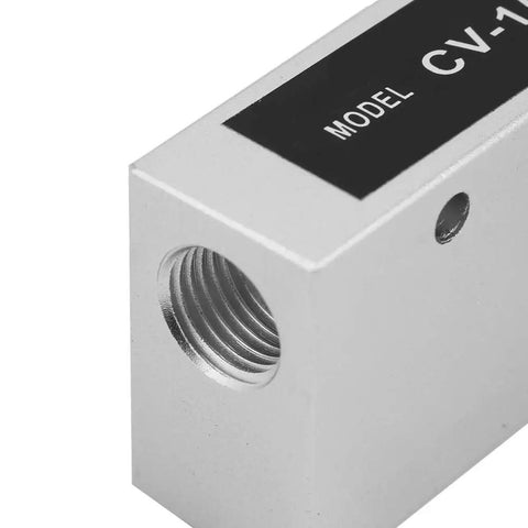 Compact Cv15hs Pneumatic Vacuum Generator Pump With Durable Aluminum Body Delivering High Efficiency Suction Up To 63L Min For Reliable Air Evacuation And Strong Stable Performance In Demanding Industrial Automation Tasks And Heavy Duty Manufacturing