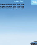 Rear Wheel Bearing And Hub Assembly For ProMaster 1500 2500 3500 2014 2015 2016 2017 2018 2019 Direct Fit Replacement
